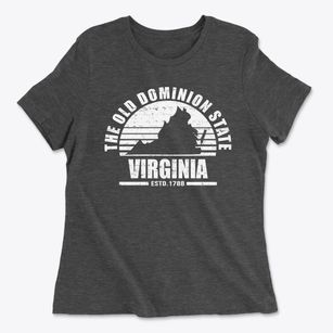  Virginia Sunset Women's Cotton T-Shirt