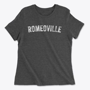 Romeoville Illinois Timeless Retro Women's Cotton T-Shirt