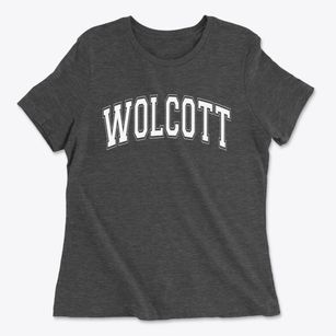 Wolcott New York Varsity Women's Cotton T-Shirt