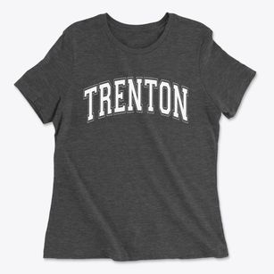 Trenton Illinois Varsity Women's Cotton T-Shirt