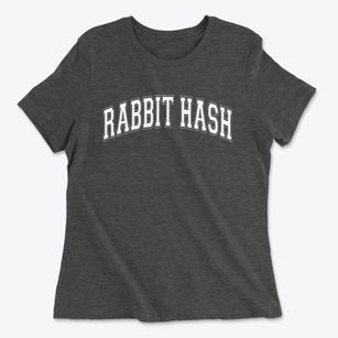 Rabbit Hash Kentucky Varsity Women's Cotton T-Shirt