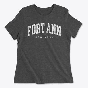Fort Ann New York Urban Vibe Women's Cotton T-Shirt