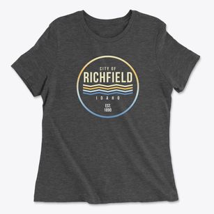 Richfield Idaho Color Fade Women's Cotton T-Shirt
