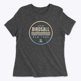 Birdsall New York Color Fade Women's Cotton T-Shirt