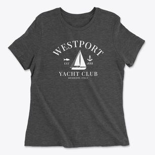 Westport Minnesota Yacht Club Women's Cotton T-Shirt