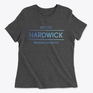 Hardwick Massachusetts Horizon Women's Cotton T-Shirt