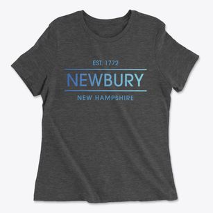 Newbury New Hampshire Horizon Women's Cotton T-Shirt