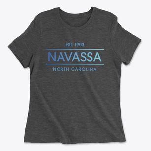 Navassa North Carolina Horizon Women's Cotton T-Shirt