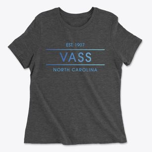 Vass North Carolina Horizon Women's Cotton T-Shirt