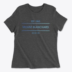 Mount Blanchard Ohio Horizon Women's Cotton T-Shirt