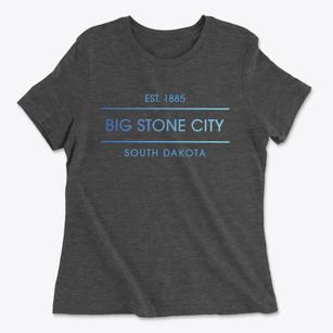 Big Stone City South Dakota Horizon Women's Cotton T-Shirt