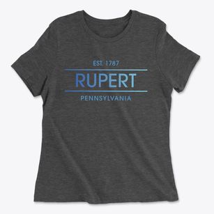 Rupert Pennsylvania Horizon Women's Cotton T-Shirt
