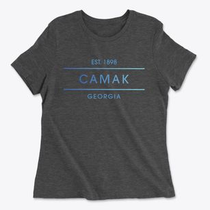 Camak Georgia Horizon Women's Cotton T-Shirt