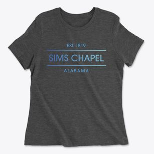 Sims Chapel Alabama Horizon Women's Cotton T-Shirt