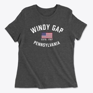 Windy Gap Pennsylvania Patriot Women's Cotton T-Shirt