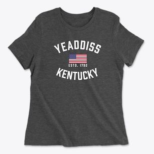 Yeaddiss Kentucky Patriot Women's Cotton T-Shirt