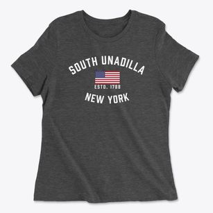South Unadilla New York Patriot Women's Cotton T-Shirt