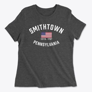 Smithtown Pennsylvania Patriot Women's Cotton T-Shirt