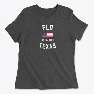 Flo Texas Patriot Women's Cotton T-Shirt