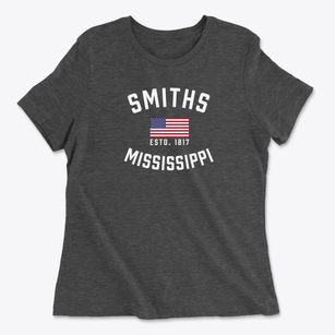 Smiths Mississippi Patriot Women's Cotton T-Shirt