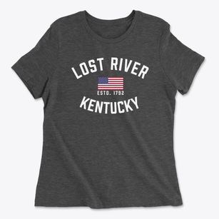 Lost River Kentucky Patriot Women's Cotton T-Shirt