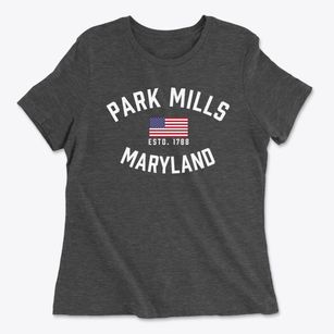 Park Mills Maryland Patriot Women's Cotton T-Shirt