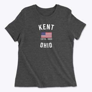 Kent Ohio Patriot Women's Cotton T-Shirt