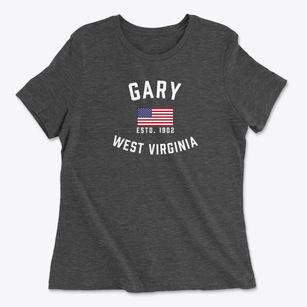 Gary West Virginia Patriot Women's Cotton T-Shirt