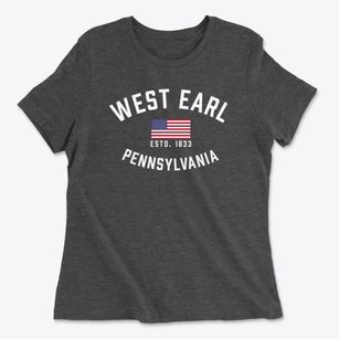 West Earl Pennsylvania Patriot Women's Cotton T-Shirt