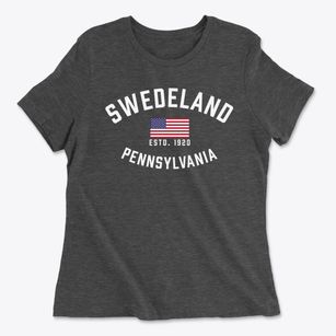 Swedeland Pennsylvania Patriot Women's Cotton T-Shirt