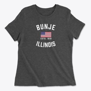Bunje Illinois Patriot Women's Cotton T-Shirt