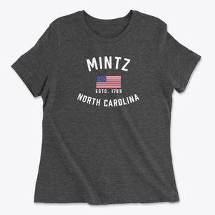 Mintz North Carolina Patriot Women's Cotton T-Shirt