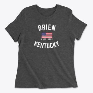 Brien Kentucky Patriot Women's Cotton T-Shirt