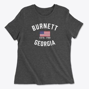Burnett Georgia Patriot Women's Cotton T-Shirt