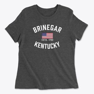 Brinegar Kentucky Patriot Women's Cotton T-Shirt