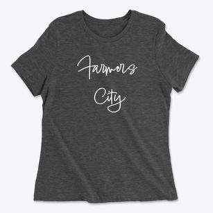 Farmers City Missouri Freestyle Women's Cotton T-Shirt