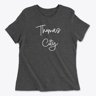 Thomas City Florida Freestyle Women's Cotton T-Shirt