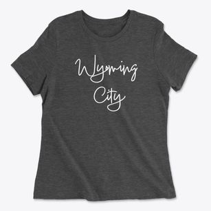 Wyoming City West Virginia Freestyle Women's Cotton T-Shirt