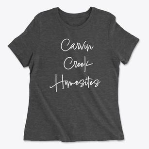 Carvin Creek Homesites California Freestyle Women's Cotton T-Shirt