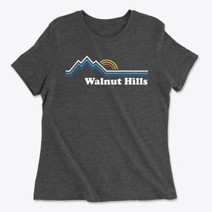 Walnut Hills Virginia Mountain View Women's Cotton T-Shirt