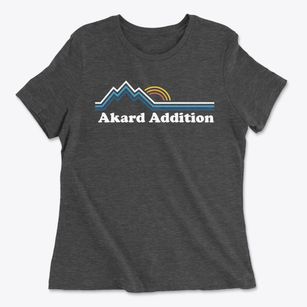 Akard Addition Tennessee Mountain View Women's Cotton T-Shirt