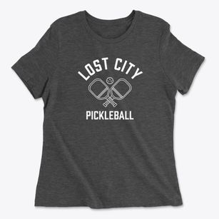 Lost City Oklahoma Pickleball Women's Cotton T-Shirt