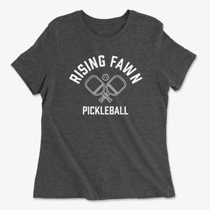 Rising Fawn Georgia Pickleball Women's Cotton T-Shirt