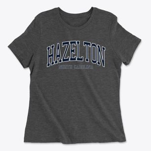 Hazelton North Carolina Traditional Women's Cotton T-Shirt