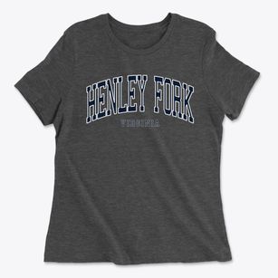 Henley Fork Virginia Traditional Women's Cotton T-Shirt