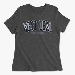 West Deal New Jersey Traditional Women's Cotton T-Shirt