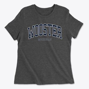 Wooster Michigan Traditional Women's Cotton T-Shirt