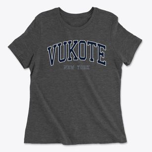 Vukote New York Traditional Women's Cotton T-Shirt