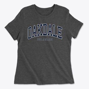 Oakdale Delaware Traditional Women's Cotton T-Shirt