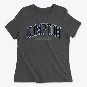 Compton Maryland Traditional Women's Cotton T-Shirt